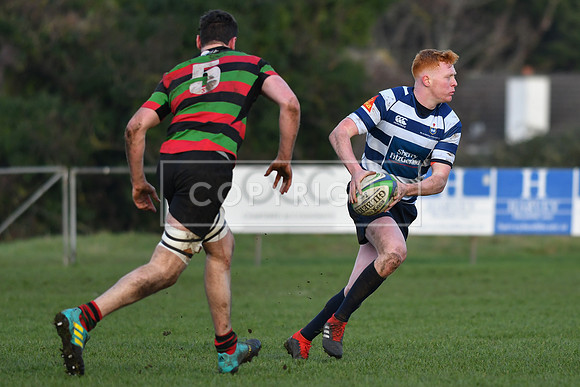 Blackrock College RFC 19 Highfield RFC 59; AIL 2A; Saturday 19th January