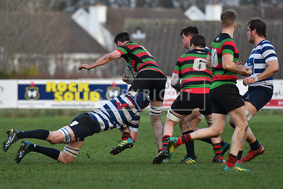 Blackrock College RFC 19 Highfield RFC 59; AIL 2A; Saturday 19th January