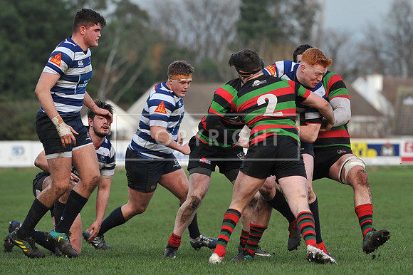 Blackrock College RFC 19 Highfield RFC 59; AIL 2A; Saturday 19th January