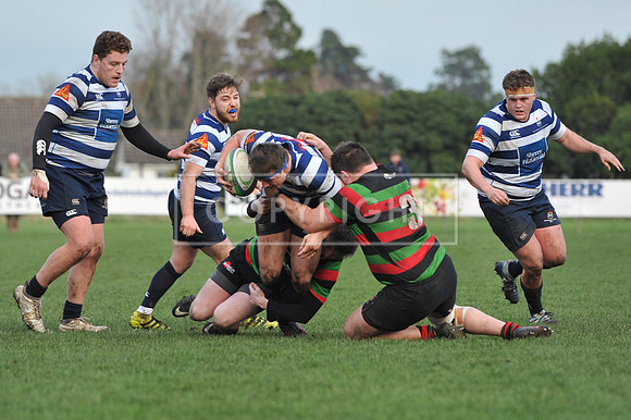 Blackrock College RFC 19 Highfield RFC 59; AIL 2A; Saturday 19th January