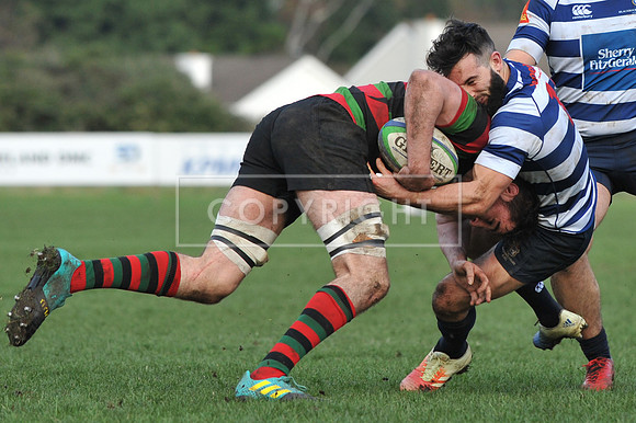 Blackrock College RFC 19 Highfield RFC 59; AIL 2A; Saturday 19th January