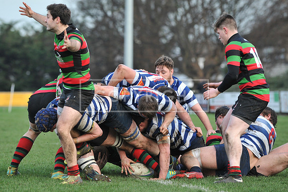 Blackrock College RFC 19 Highfield RFC 59; AIL 2A; Saturday 19th January