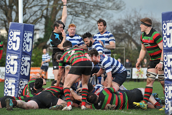 Blackrock College RFC 19 Highfield RFC 59; AIL 2A; Saturday 19th January