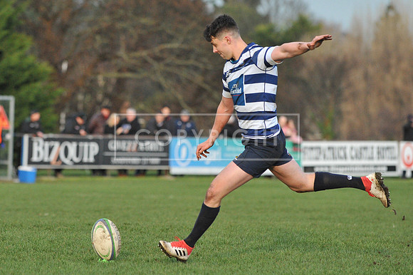 Blackrock College RFC 19 Highfield RFC 59; AIL 2A; Saturday 19th January