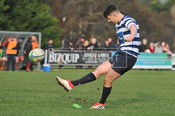 Blackrock College RFC 19 Highfield RFC 59; AIL 2A; Saturday 19th January