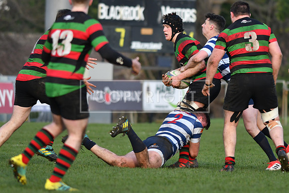 Blackrock College RFC 19 Highfield RFC 59; AIL 2A; Saturday 19th January