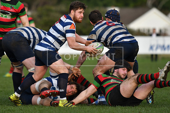 Blackrock College RFC 19 Highfield RFC 59; AIL 2A; Saturday 19th January