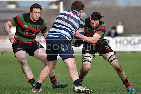 Blackrock College RFC 19 Highfield RFC 59; AIL 2A; Saturday 19th January