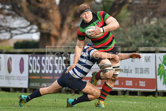 Blackrock College RFC 19 Highfield RFC 59; AIL 2A; Saturday 19th January