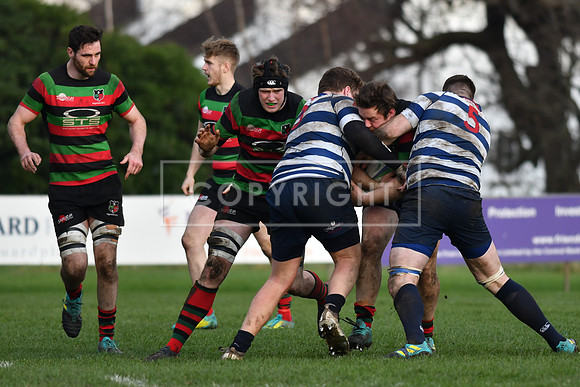 Blackrock College RFC 19 Highfield RFC 59; AIL 2A; Saturday 19th January