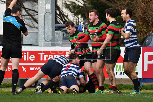 Blackrock College RFC 19 Highfield RFC 59; AIL 2A; Saturday 19th January