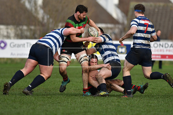 Blackrock College RFC 19 Highfield RFC 59; AIL 2A; Saturday 19th January