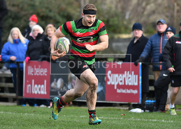 Blackrock College RFC 19 Highfield RFC 59; AIL 2A; Saturday 19th January