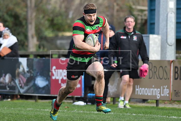 Blackrock College RFC 19 Highfield RFC 59; AIL 2A; Saturday 19th January