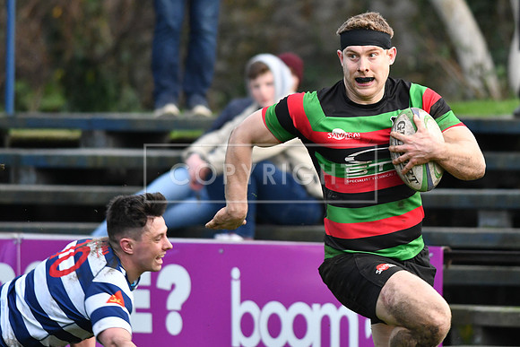 Blackrock College RFC 19 Highfield RFC 59; AIL 2A; Saturday 19th January