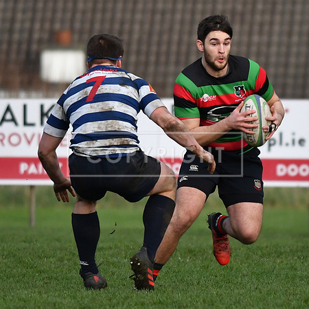 Blackrock College RFC 19 Highfield RFC 59; AIL 2A; Saturday 19th January