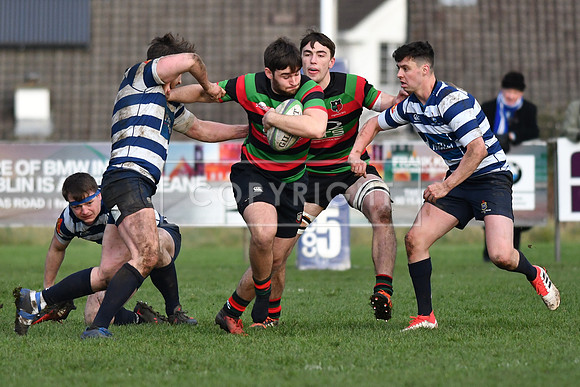 Blackrock College RFC 19 Highfield RFC 59; AIL 2A; Saturday 19th January