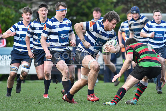 Blackrock College RFC 19 Highfield RFC 59; AIL 2A; Saturday 19th January