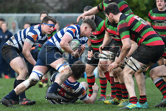 Blackrock College RFC 19 Highfield RFC 59; AIL 2A; Saturday 19th January