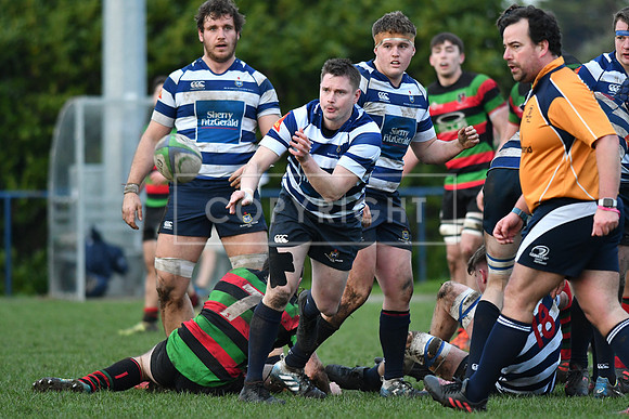 Blackrock College RFC 19 Highfield RFC 59; AIL 2A; Saturday 19th January