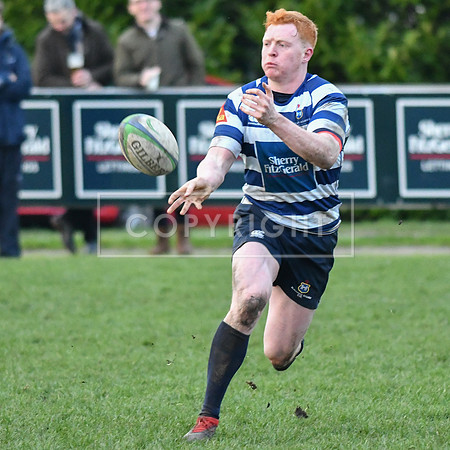 Blackrock College RFC 19 Highfield RFC 59; AIL 2A; Saturday 19th January