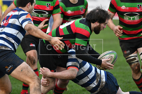 Blackrock College RFC 19 Highfield RFC 59; AIL 2A; Saturday 19th January