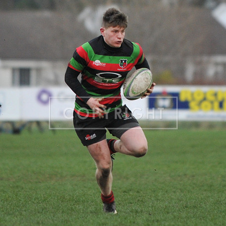 Blackrock College RFC 19 Highfield RFC 59; AIL 2A; Saturday 19th January