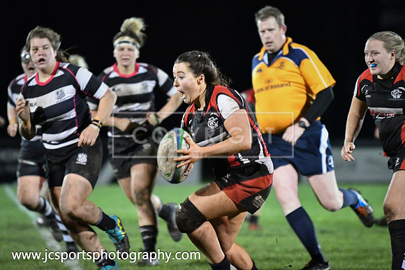 Old Belvedere RFC 5 Cooke RFC 0; January 26th 2019; Womens All Ireland League Round 10