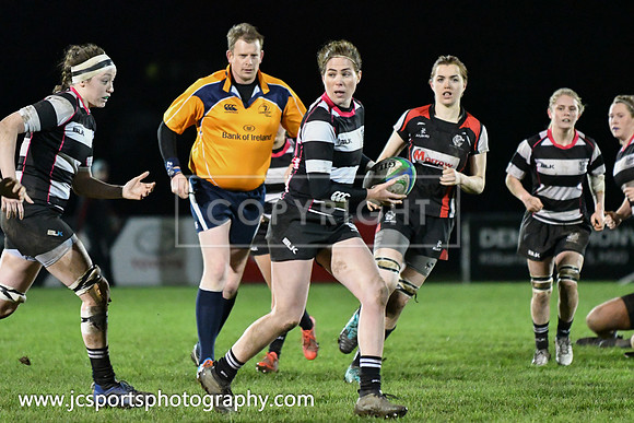 Old Belvedere RFC 5 Cooke RFC 0; January 26th 2019; Womens All Ireland League Round 10