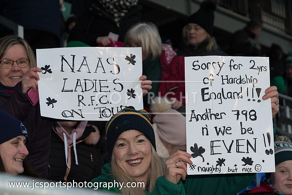 Ireland Women 7 England Women 51; February 1st 2019; Womens Six Nations