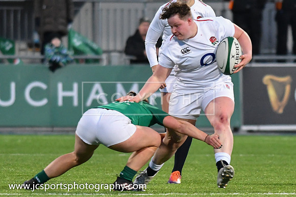Ireland Women 7 England Women 51; February 1st 2019; Womens Six Nations