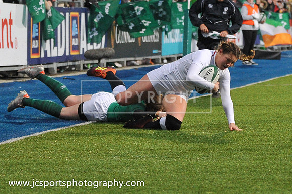 Ireland Women 7 England Women 51; February 1st 2019; Womens Six Nations