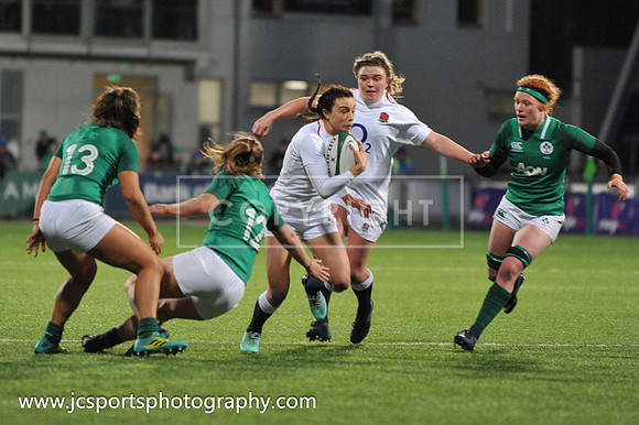 Ireland Women 7 England Women 51; February 1st 2019; Womens Six Nations