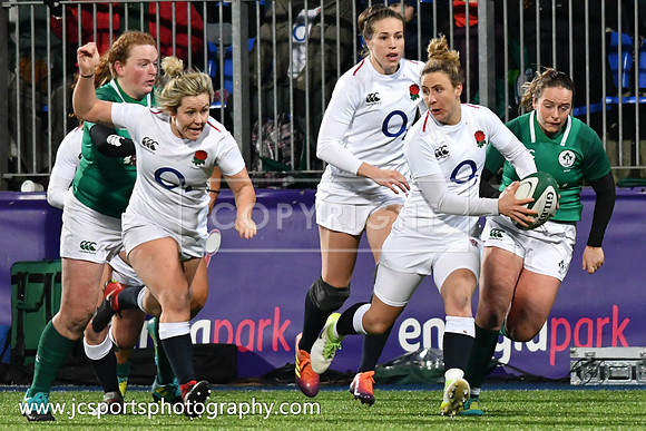Ireland Women 7 England Women 51; February 1st 2019; Womens Six Nations