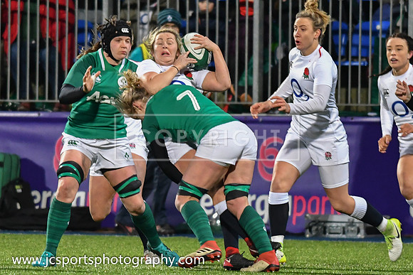 Ireland Women 7 England Women 51; February 1st 2019; Womens Six Nations