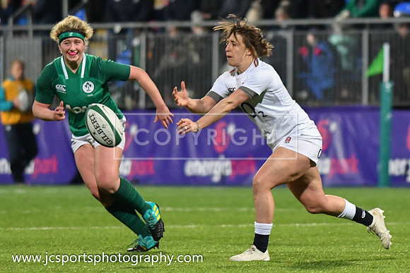 Ireland Women 7 England Women 51; February 1st 2019; Womens Six Nations