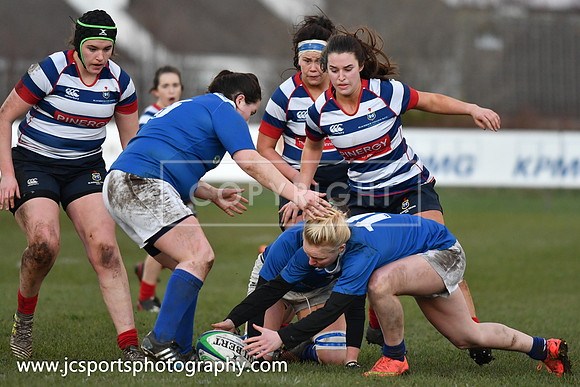 Blackrock RFC 48 St Marys RFC 0; February 9th 2019; Womens All Ireland League Round 11