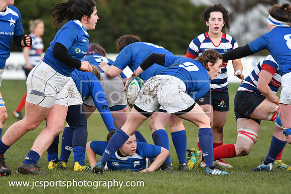 Blackrock RFC 48 St Marys RFC 0; February 9th 2019; Womens All Ireland League Round 11