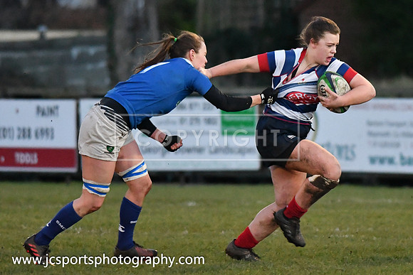 Blackrock RFC 48 St Marys RFC 0; February 9th 2019; Womens All Ireland League Round 11