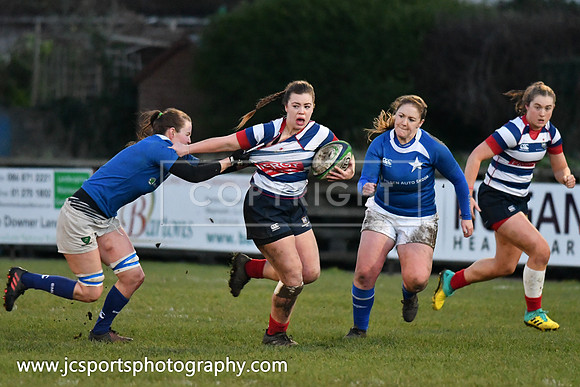 Blackrock RFC 48 St Marys RFC 0; February 9th 2019; Womens All Ireland League Round 11