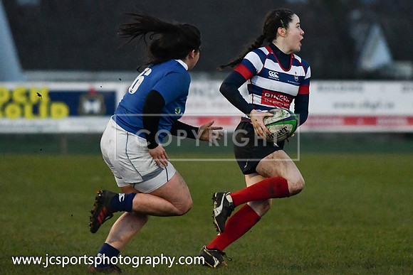 Blackrock RFC 48 St Marys RFC 0; February 9th 2019; Womens All Ireland League Round 11
