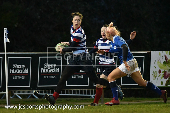 Blackrock RFC 48 St Marys RFC 0; February 9th 2019; Womens All Ireland League Round 11