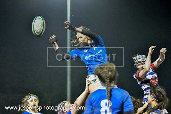Blackrock RFC 48 St Marys RFC 0; February 9th 2019; Womens All Ireland League Round 11