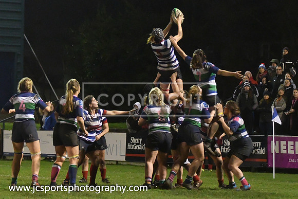 Blackrock RFC 19 Suttonians RFC 3; February 16th 2019; Womens All Ireland Cup Semifinal