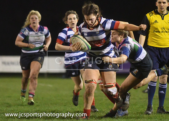 Blackrock RFC 19 Suttonians RFC 3; February 16th 2019; Womens All Ireland Cup Semifinal