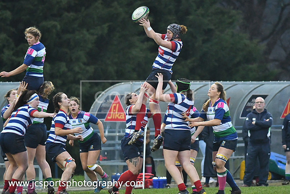 Blackrock RFC 19 Suttonians RFC 3; February 16th 2019; Womens All Ireland Cup Semifinal