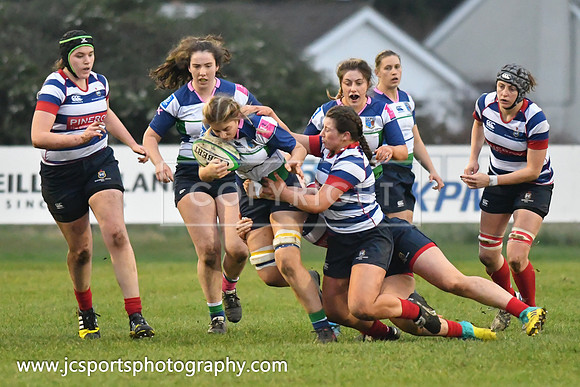 Blackrock RFC 19 Suttonians RFC 3; February 16th 2019; Womens All Ireland Cup Semifinal