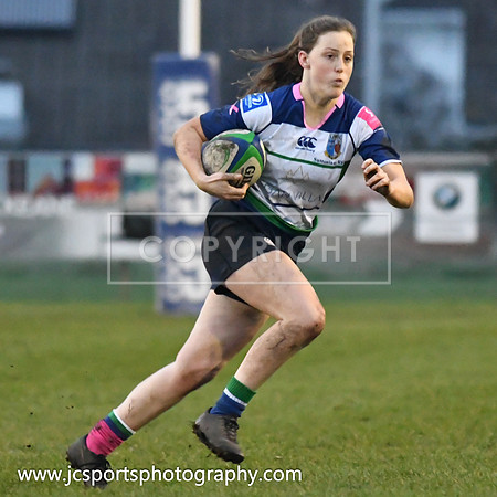 Blackrock RFC 19 Suttonians RFC 3; February 16th 2019; Womens All Ireland Cup Semifinal