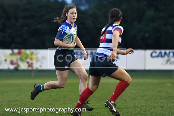 Blackrock RFC 19 Suttonians RFC 3; February 16th 2019; Womens All Ireland Cup Semifinal