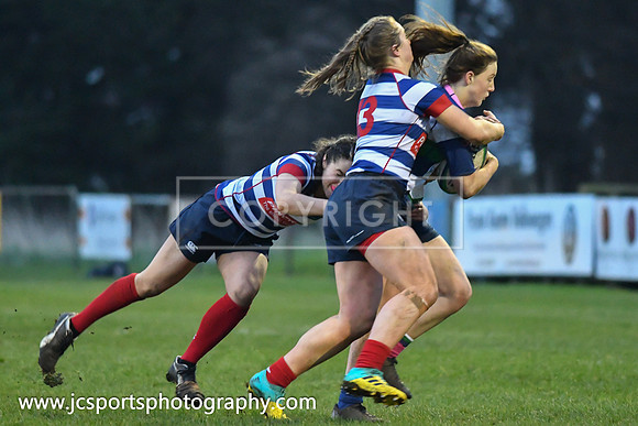 Blackrock RFC 19 Suttonians RFC 3; February 16th 2019; Womens All Ireland Cup Semifinal